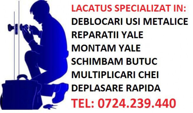 Deblocari usi metalice